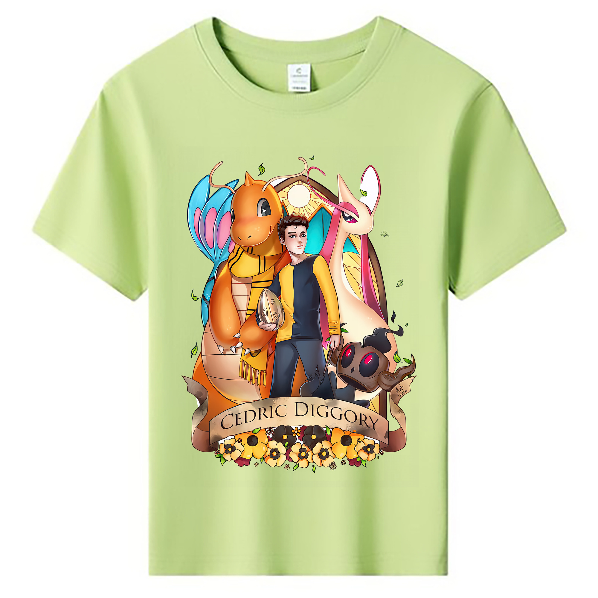 （画像用） Harry Potter ハリー・ポッターシリーズ 綿100％キッズTシャツ（フロントプリント）